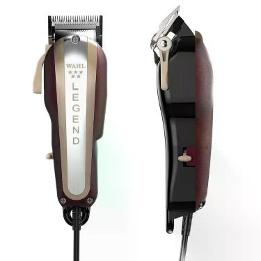 Imagem de Máquina Wahl Legend Profissional para Corte de Cabelo 110V Prata e Ver