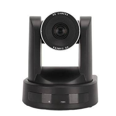 Imagem de Câmera de Videoconferência, Zoom óptico de 10X 2.4G Sem Fio 100-240V 256 Câmera PTZ de Posição Predefinida Reservada Com Controle Remoto para Empresas (plugue da ue)
