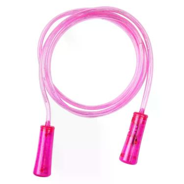 Imagem de Pula Corda Infantil 2m com Luz LED Brinquedo de Pular - DM Toys, Rosa