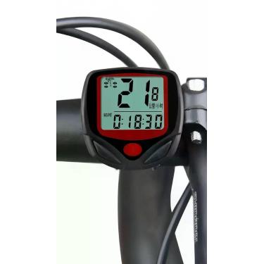 Imagem de Ciclocomputador Digital 15 Funções Com Fio - Congratulations Store