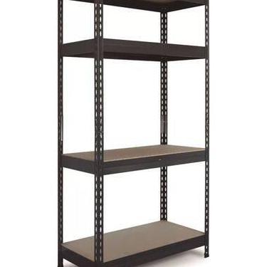 Imagem de Estante De Aco E Madeira 4 Prateleiras 176x75x40cm Fixser, Metal