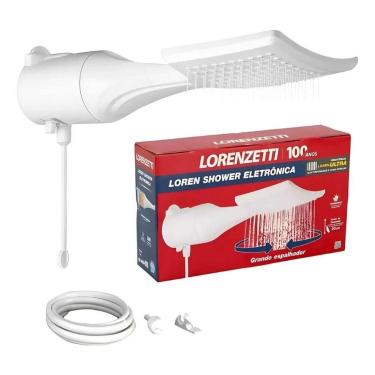 Imagem de Chuveiro Loren Shower Eletrônico 7500w 220v Branco - Lorenzetti, 220V