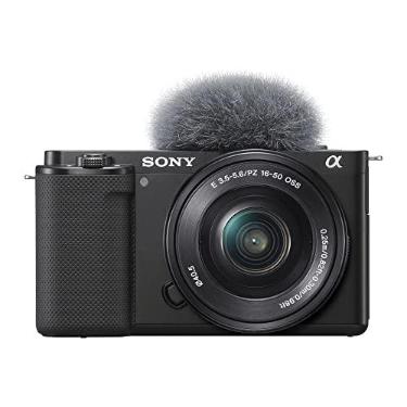 Imagem de Câmera Fotográfica S.ony ZV-E10 e Lente 16-50mm Preto