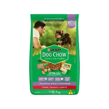Imagem de Ração Premium para Cachorro Dog Chow ExtraLife - Filhote Carne Frango 