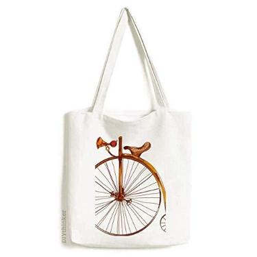 Imagem de Bolsa de mão casual de lona para bicicleta com rodas altas da Grã-Bretanha