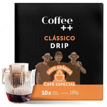 Imagem de Café Clássico - Coffee Mais - Drip Coffee - 10 Sachês - COFFEE++