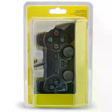 Imagem de Controle Playstation 2 Dualshock 2 PS2 Slim Joystick Preto