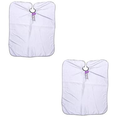 Imagem de Beaupretty 3 Pecas Capa Elásticos Apanhador De Cabelo De Barbeiro Pano Para Cortar Cabelo Manto De Corte De Cabelo Pano De Corte De Cabelo Avental Toga Capeleta Mantos Vestido À Prova D'água