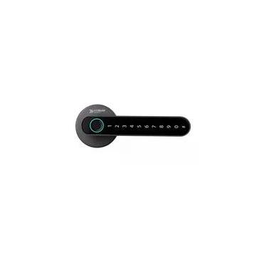 Imagem de Fechadura Digital KABUM! smart Slim, Cinza, Biometria, Controle via app, Senha numérica - KSFD100CZ