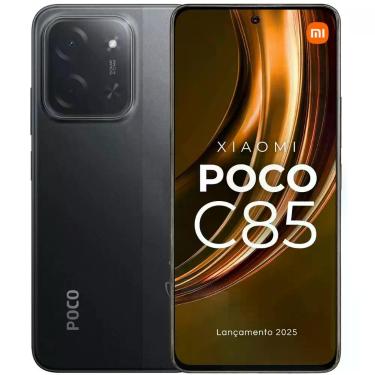 Imagem de Smartphone POCO C85 128GB Tela 6,9 120Hz Bateria 6000mAh Câmera 50MP I