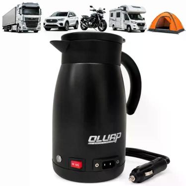 Imagem de Chaleira Elétrica 12V 24V Bivolt Para caminhões motorhome Acampamentos