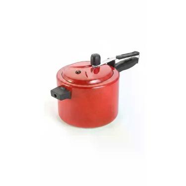 Imagem de Panela de Pressão 3L Alumínio Vermelha - Congratulations Store