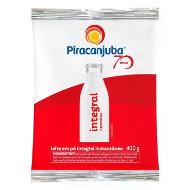 Imagem de Leite em Pó Integral Instantâneo Piracanjuba 400g, 1, 400g