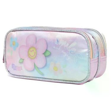 Imagem de Estojo Escolar Infantil Duplo Pack Me Daisy 998aq14 Rosa - Pacific