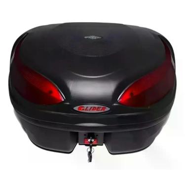 Imagem de Bauleto de moto 48 litros riders universal - glider, Vermelho