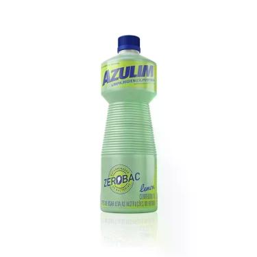 Imagem de Desinfetante Asseptegel Azulim Zerobac Lemon 1 Litro - Start, Desinfet