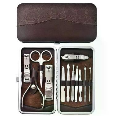Imagem de Estojo de Unhas Completo Portátil com Alicate Tesoura e Cortador - BIV