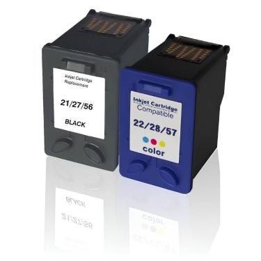 Imagem de Kit Cartucho Para HP 1410 21 e 22 compatível - Toner Vale