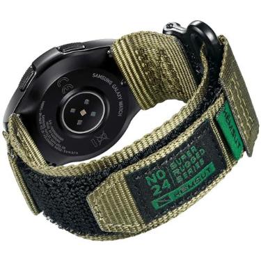 Imagem de Pulseira de relógio de liberação rápida de 22 mm para Samsung Galaxy Watch 7/6/5/5 Pro/4/3/Gear S3/S2/Active 2, pulseira de nylon para smartwatch Amazfit GTR 2e/GTR 2/GTR 3 Pro/GTR 3/GTR 4