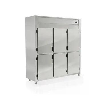 Imagem de Refrigerador 6 Portas GREP6P Inox GELOPAR 220v