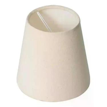 Imagem de Cúpula para luminaria 11x11x8cm pequena tecido algodão Ref 01 - TANGER