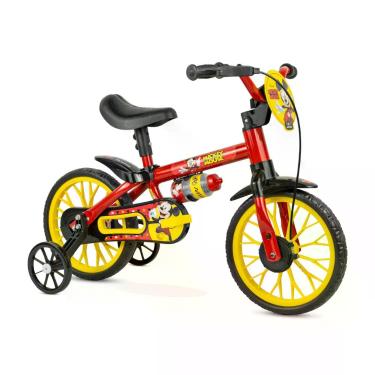 Imagem de Bicicleta Infantil Aro 12" Nathor (Escolha o Modelo) Modelo:Mickey, Mi
