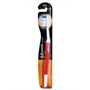 Imagem de Escova de Dente Reach Access 40, Cerdas Macias, Vermelho e Branco