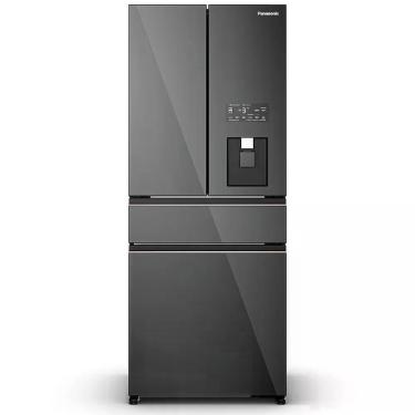 Imagem de Refrigerador Panasonic French Door Frost Free Inverter 540L Painel Digital Dispenser de Água DB69 Grafite 110V
