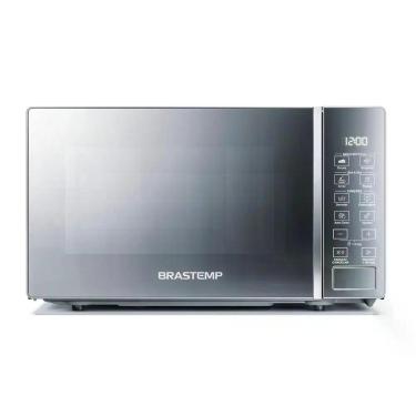 Imagem de Micro-Ondas Brastemp 20 Litros com Funções Pré-preparo Inox Espelhado