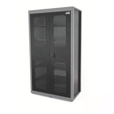 Imagem de Armário Vertical Para Ferramentas 2 Portas Com Visores Tramontina Pro Cinza Tramontina