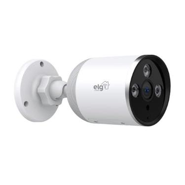 Imagem de ELG, SHCF601, Câmera Externa Full Color 1080P IP65, Lente 3.6mm, Grava Full HD 1080p, Inteligente, Wi-Fi, Protocolo ONVOF, Perfil S, Branco