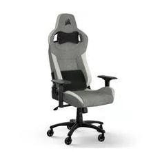 Cadeira Gamer Corsair T3 Rush, Até 120Kg, Com Almofadas, Reclinável, Apoio de Braços 4D, Cinza e Branco - CF-9010058-WW Cadeira Gamer Corsair T3 Rush, Até 120Kg, Com Almofadas, Reclinável, Apoio de Braços 4D, Cinza e Branco - CF-9010058-WW
