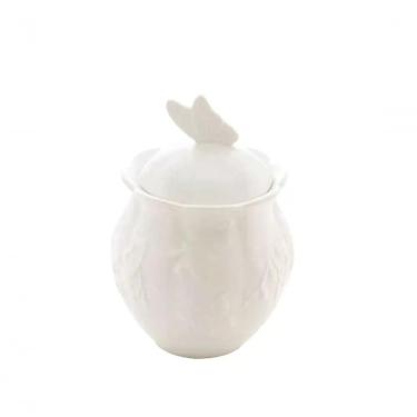 Imagem de Açucareiro De Porcelana Butterflay Flower
