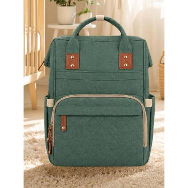 Imagem de Bolsa Mochila Maternidade Termica Espaçosa Alça Carrinho - M3M, Unico,