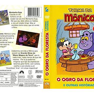 Imagem de turma da monica o ogro da floresta Dvd