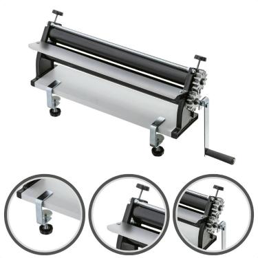 Imagem de Cilindro Abrir Massa Manual Laminador Pastel Pão Pizza Macarrão Salgad