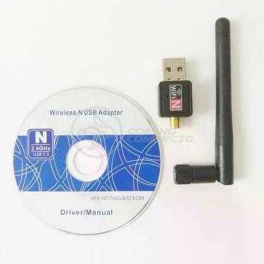 Imagem de Antena Usb 2.0 Receptor De Wifi Wireless Internet Sem Fio 1200Mbps 802.Inn Pc Notebook 19