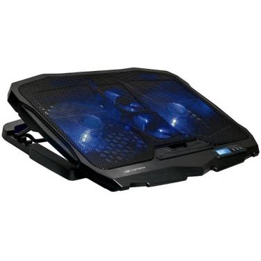 Imagem de Suporte para Notebook C3 Tech - até 17.3 - com LED - 5 Ajustes de Altura - 2 portas USB - NBC-100BK