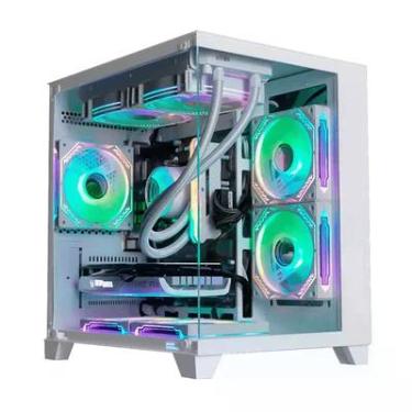 Imagem de PC Gamer Ryzen 5 5500, RTX 4060, 16gb Ddr4, SSD Nvme 500gb, 600w 80 Plus, Aquapc03-e