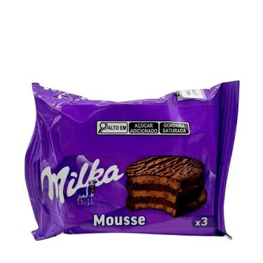 Imagem de Alfajor Triplo Recheado Chocolate ao Leite Milka  56g