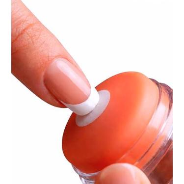 Imagem de Carimbo de Unha para Francesinha Silicone Profissional Duravel Macio Tamanho Grande Perfeito Original Nail Art Manicure