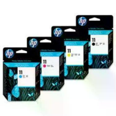 Imagem de Cabeca De Impressao Hp 11 Kit 4 Cores