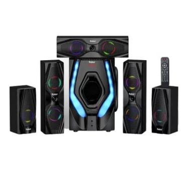 Imagem de Sistema de Som Surround Bobtot 5.1 Home Theater 110V Preto