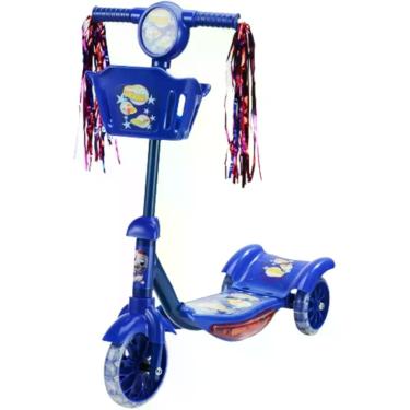 Imagem de Patinete Azul Infantil Leve E Fácil De Manusear - Toy King