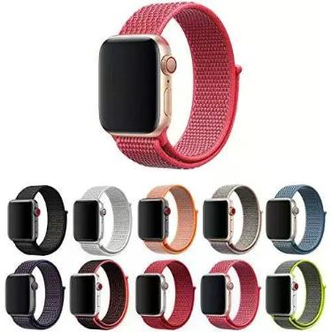 Imagem de Pulseira Nylon Loop COMPATIVEL COM Apple Watch 40mm e 38mm -ROSE - xdo