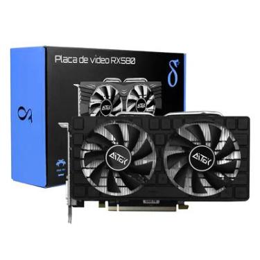 Imagem de Placa de Vídeo Gamer Delta RX580, 8GB, 256Bits, DVI/HDMI/DP - DELTARX580