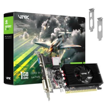 Imagem de Placa de Vídeo GeForce G210 1GB GDDR3 64bits - Vinik - GPUVK2101GBLP