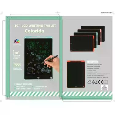 Imagem de Lousa Mágica Infantil Tela LCD 8.5-10-12 Polegadas para Escrever e Desenhar Leve Portátil Azul Preto Rosa OEM