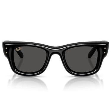 Imagem de Óculos de Sol Ray-Ban Wayfarer Puffer 0RB4940 601/87 Tam 47 / Preto - Lentes Preto