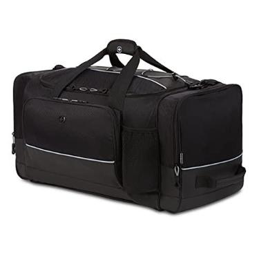 Imagem de SwissGear Bolsas de viagem para adultos unissex, Revestimento preto, 28 Inch, Bolsas Duffle para Viagem